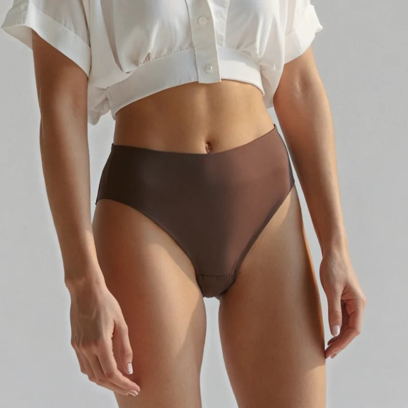 Invisible Camel Toe Thong – Seamless, Breathable, High-Rise