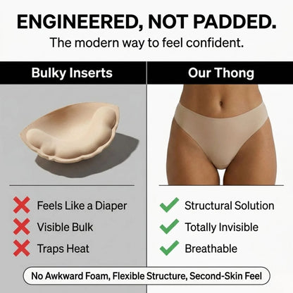 Invisible Camel Toe Thong – Seamless, Breathable, High-Rise