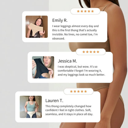 Invisible Camel Toe Thong – Seamless, Breathable, High-Rise