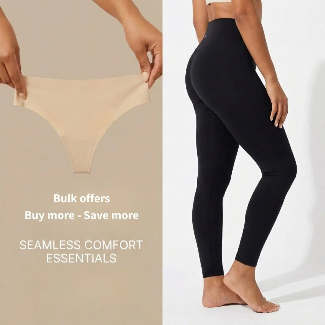Invisible Camel Toe Thong – Seamless, Breathable, High-Rise