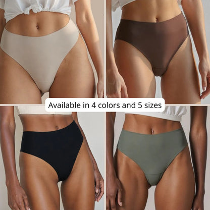 Invisible Camel Toe Thong – Seamless, Breathable, High-Rise